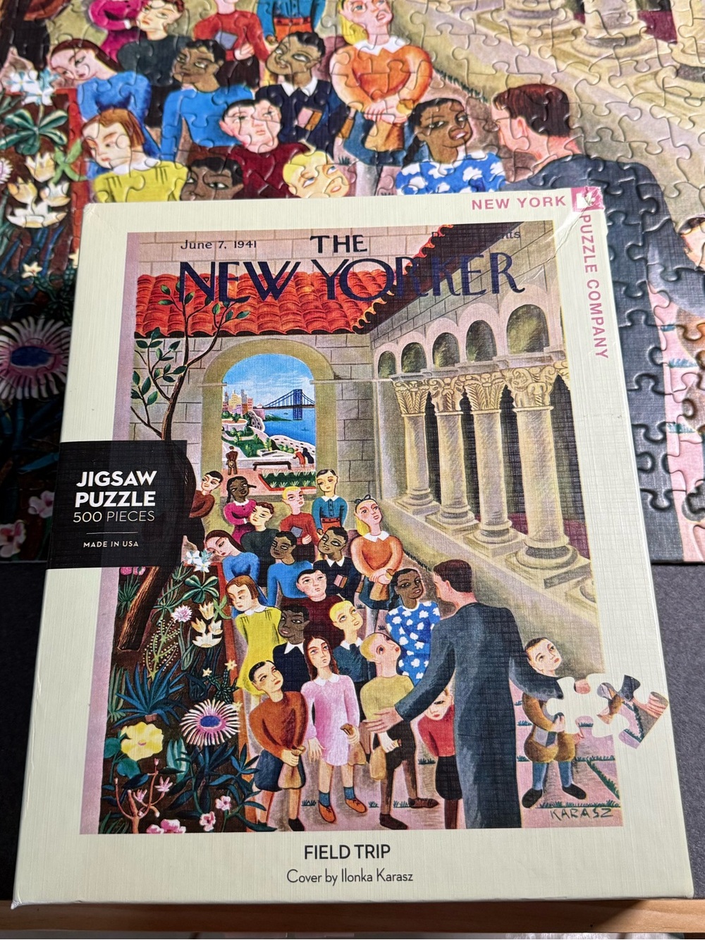 NYPC The New Yorker Field Trip 500-Piece Puzzle